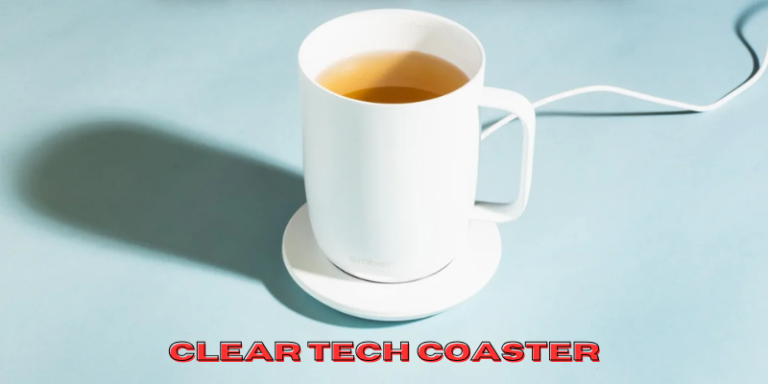 The Ultimate Clear Tech Coaster A Unique Piece of Home 