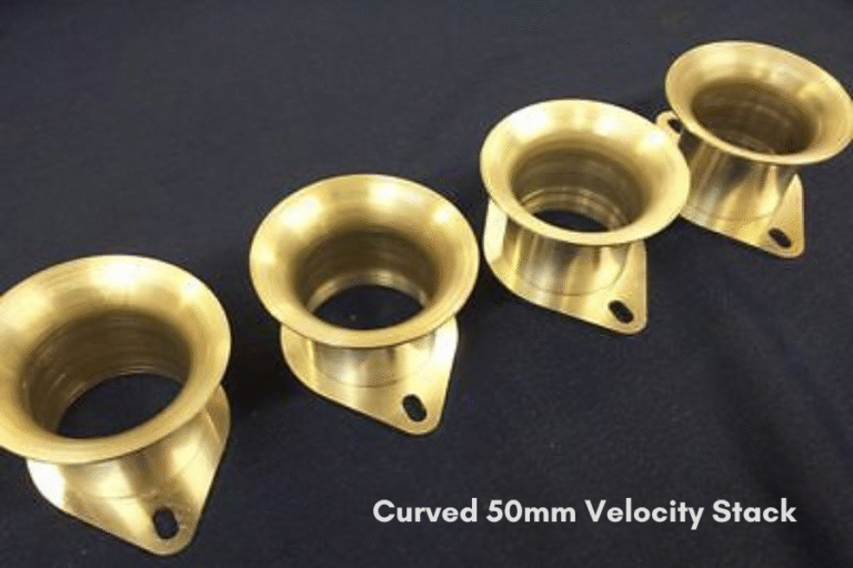 Curved 50mm Velocity Stack: Elevating Engine Performance with Advanced Airflow Design
